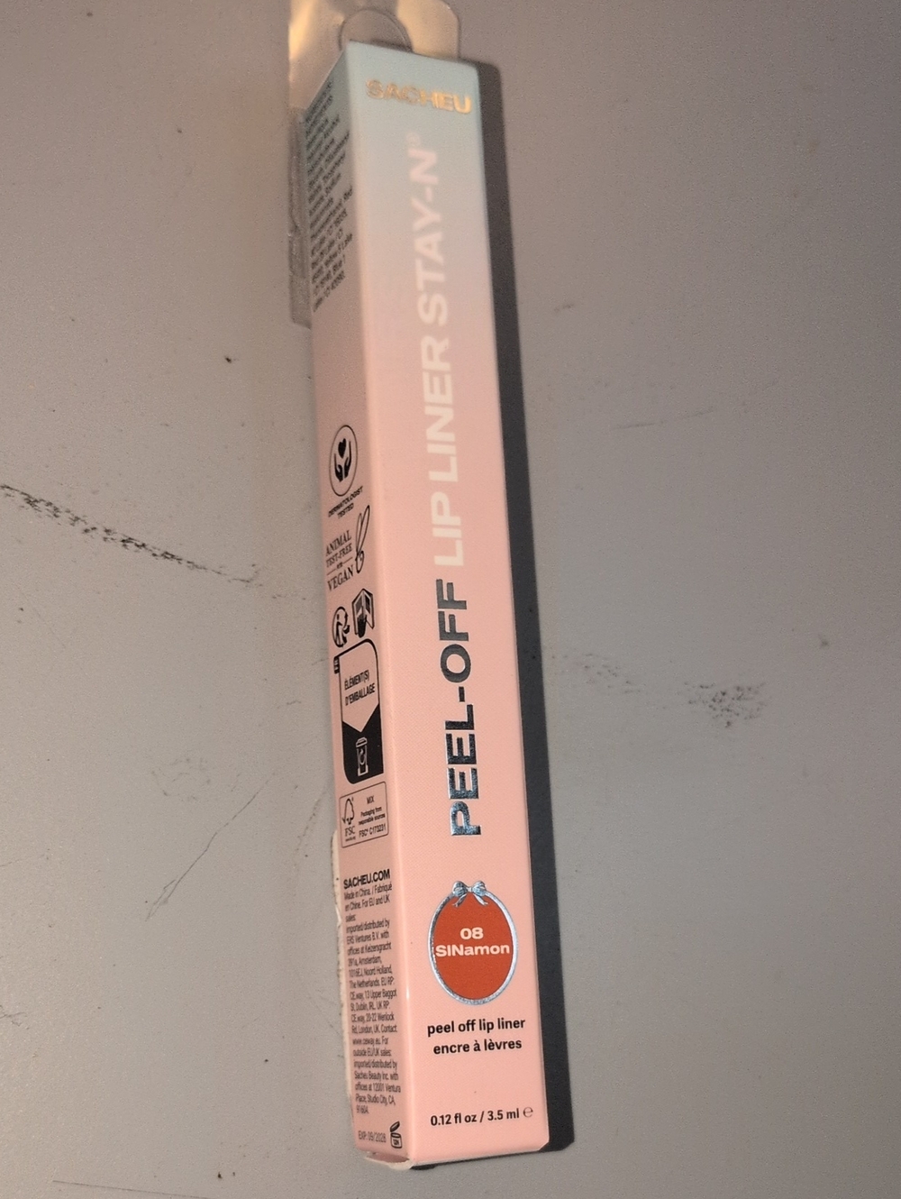 SACHELI Peel-Off Lip Liner — Cinnamon (08